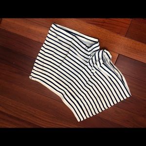 Jcrew - pleated strip short